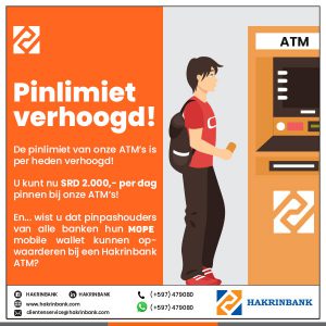 pin limit verhoogd