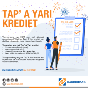 tap a yari krediet