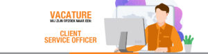 vacature client service officer