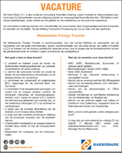 vacature medewerker foreign transfer
