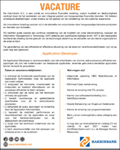 Application Developer