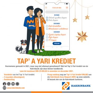 tap a yari krediet