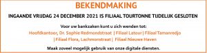 tourtonne gesloten