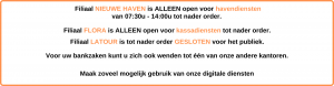 beperkte dienstverlening
